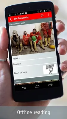 The Economist android App screenshot 1